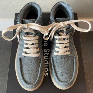 Acne Studios - Bartos M S High-top Suede Sneakers, in Blue